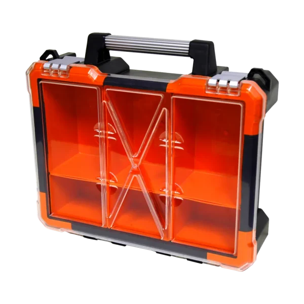 Homak 6 Bin Portable Plastic Tool Organizer (HA01106015)