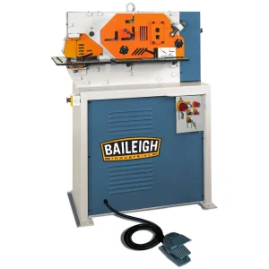 Baileigh 220V 1Phase 44 Ton 4 Station Ironworker Pivot-Style Hydraulic (1007756) - view 2