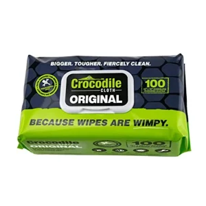 Crocodile Cloth 5900-100 Original Cleaning Wipes, 100 Count