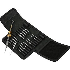 Wera 05135973001 Kraftform Kompakt 1/4″ Micro ESD Torx Screwdriver Bit Set 21 Pc