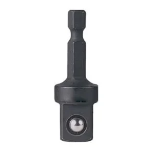 Grey Pneumatic 1/4″ Hex x 1/2″ Square Adapter w/Ball Retainer (1412HA) - view 2
