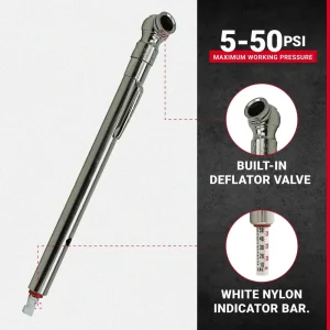 Milton S928 Tractor Tire Gage, 5-50 PSI - view 3