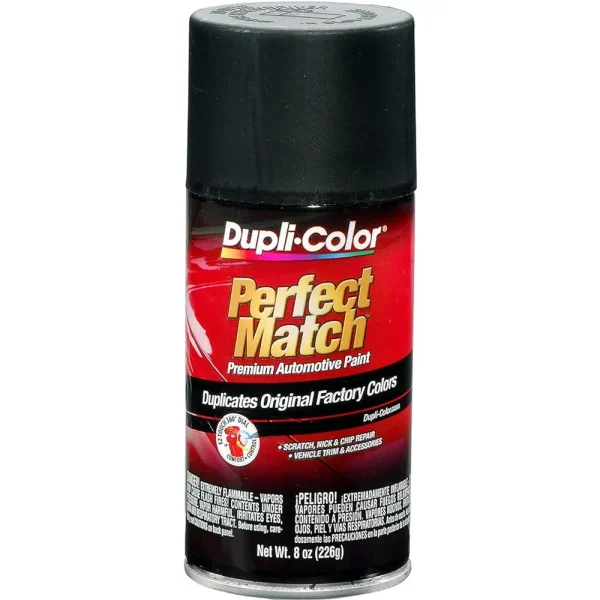 Dupli-Color 8 oz Universal Flat Black Automotive Paint (BUN0104)