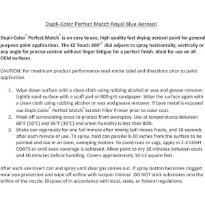 Dupli-Color 8 oz Ford Royal Blue Automotive Spray Paint (BFM0340) - view 3