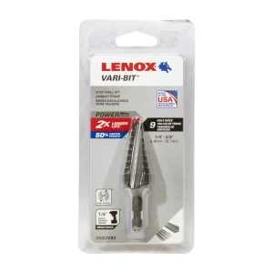 Lenox 30883VB3 1/4″ (6.4mm) – 3/4″ (19.1mm) Vari-bit Step Drill Bit - view 3