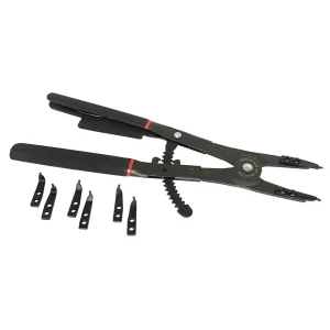 Lisle 1-pack External Snap Ring Ratcheting Pliers (67980)