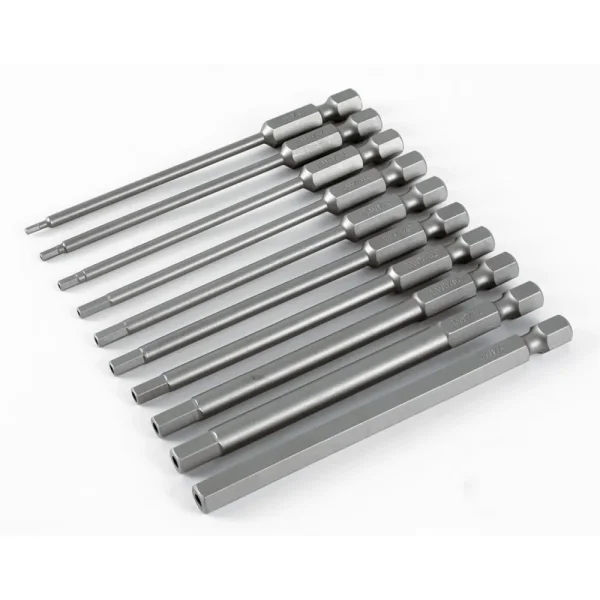 Wiha Security Hex Inch Power Blades 10-Piece Set (76096)