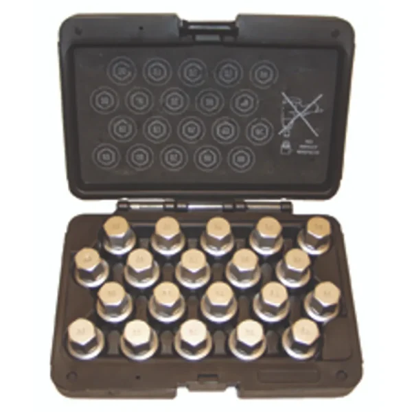 Lock Technology 4170 Porsche Wheel Master Lock Set