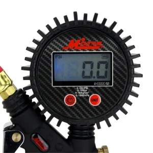 Milton S576D Pro Digital Tire Inflator/Pressure Pistol Grip Gauge, 15″ Hose - view 2