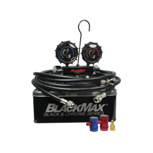 CPS Products Black Max Manifold Gauge Set, R-1234YF Refrigerant (MAID8QYF)