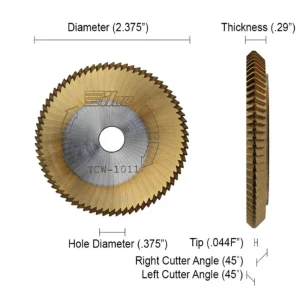 Ilco TCW-1011 Milling Cutter (BC0209XXXX)