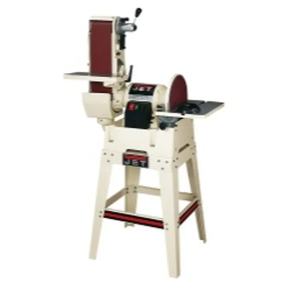Jet 708599k JSG-6DCK, 6″ x 48″ Belt / 12″ Disc Sander with Open Stand