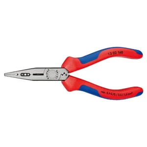Knipex Electricians’ Pliers, 6 1/4″, Multi-Component Grips (1302160)