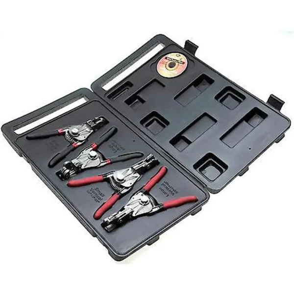Ratchet Master QRP4S-P Quick Release Plier 4 Piece Set with Case