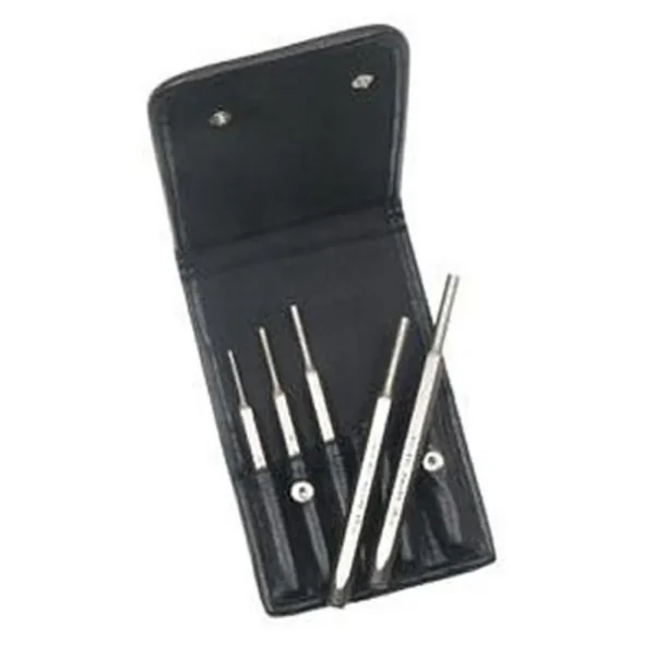 Mayhew Tools 15006 5Pc Pin Punch Set W/Pouch