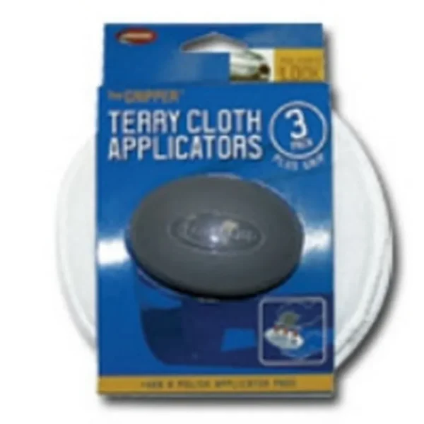 Carrand The Gripper 5″ Wax Applicator Pads 3-Pack For Vehicle Wax (40122)