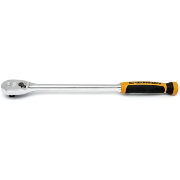 Gearwrench 81361T 1/2″ Drive 90-Tooth Long Handle Teardrop Ratchet 16-1/2″