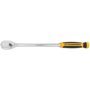 Gearwrench 81361T 1/2″ Drive 90-Tooth Long Handle Teardrop Ratchet 16-1/2″ - view 3