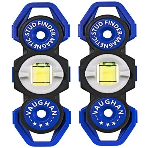 Vaughan 2 Piece Pocket-Sized Magnetic Stud Finder & Level (240143)
