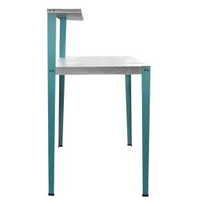 AmeriHome GPBENCH-TL Multi-Use Steel Table/Work Bench with Teal Legs - view 3