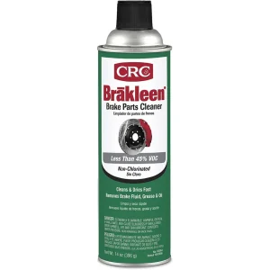 CRC Industries 05084 Brake Parts Cleaner, Non-Chlorinated, 14 Oz.