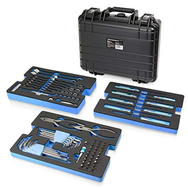 Powerbuilt 642411 83 Pc. 420J2 Stainless Steel Marine Boat Repair Tool Set