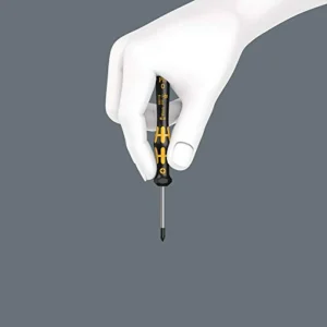 Wera 05030103001 1578 A ESD Kraftform Micro Screwdriver for Slotted Screws - view 4