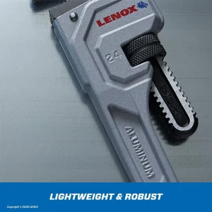 Lenox LXHT90624 24 in. Aluminum Pipe Wrench - view 4