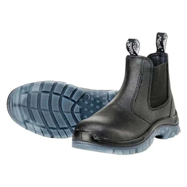 SAS Safety TRADIE11.5 Tradie Mack Boots – Black, Size 11.5