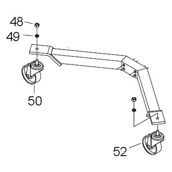 OTC 1794A Caster Kit (529035)