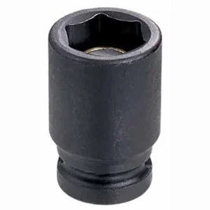 Grey Pneumatic 1/4″ Drive x 3/8″ Magnetic Standard Socket (912RG)