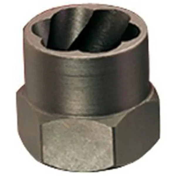 Irwin 53907 Bolt Extractor, for 1/2″ Bolts, Reverse Spiral Flutes, 3/8″ Drive, Bulk