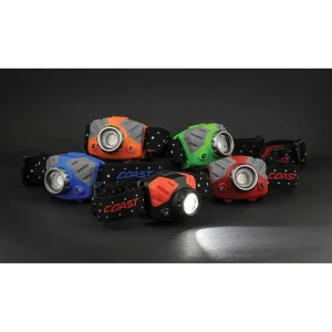 Coast 20616 FL75 435 Lumen Dual Color Focusing LED Headlamp, Orange - view 2