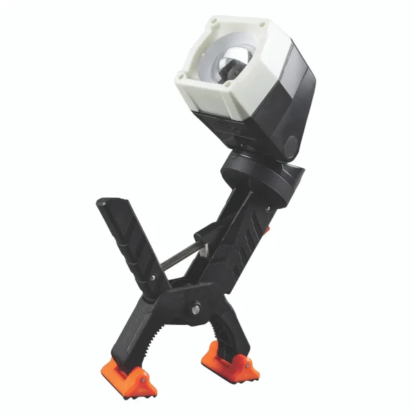 Klein Tools 56029 Work Light, LED Clamp Light Rotates 360 Degrees, Pivots 90