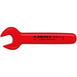 Knipex 98001-2 Open-End Wrench 1,000V Insulated (98001/2″)