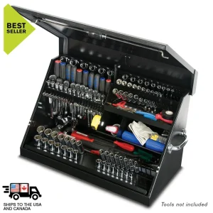 Montezuma ME300B 30 x 15 in. Steel Triangle Tool Box