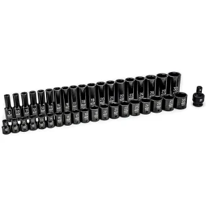 Gearwrench 84948N 39 Pc. 1/2″ Dr. 6 Point MetricStandard/Deep Impact Socket Set - view 2