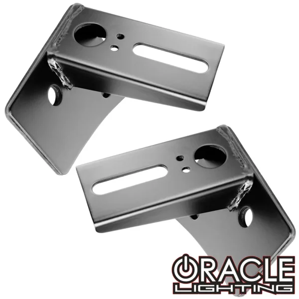 Oracle Lighting Jeep JK Lower Windshield Light Mount Brackets – Pair (2042-504)