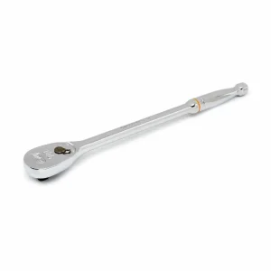 GearWrench 81360T 1/2″ Drive 90-Tooth Long Handle Teardrop Ratchet 15″ - view 3