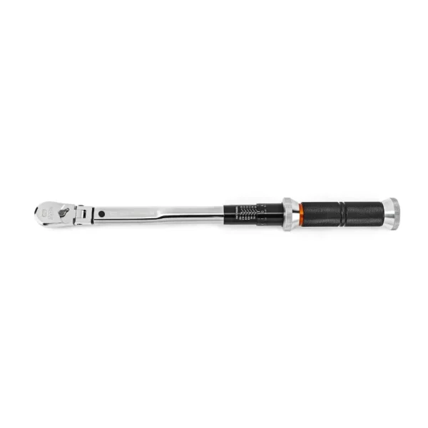 GearWrench 85188 3/8″ Drive 120XP Flex Head Micrometer Torque Wrench 5-75 ft/lbs.