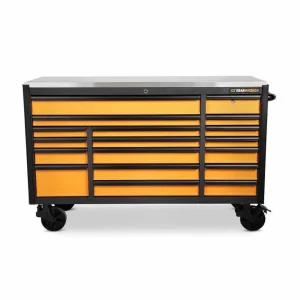 GearWrench 83249 72″ 18 Drawer Rolling Tool Cabinet with Stainless Steel Worktop - view 3