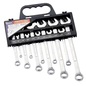 Genius Tools 11 Piece SAE Combination Wrench (Matte Finish) – HS-011S2
