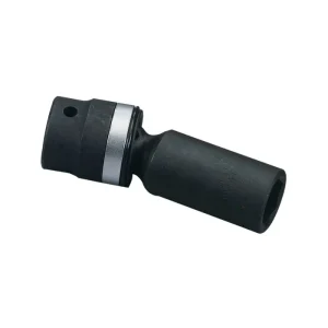 Genius Tools 1/2″ Dr. 9/16″ Deep Swivel Impact Socket – 480026D