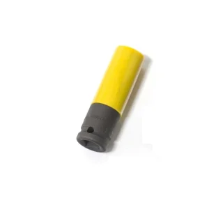 Genius Tools 1/2″ Dr. 17mm Thin Wall Deep Impact Socket w/Plastic Sleeve – 448517W