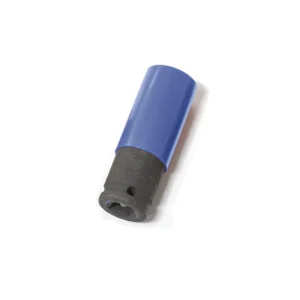 Genius Tools 1/2″ Dr. 13/16″ Thin Wall Deep Impact Socket w/Plastic Sleeve – 468526W