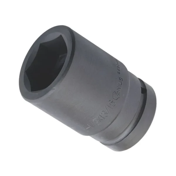 Genius Tools 1″ Dr. 1/2″ Hex & 13/16″ Dual Budd Wheel Socket (CR-Mo) – 869048B