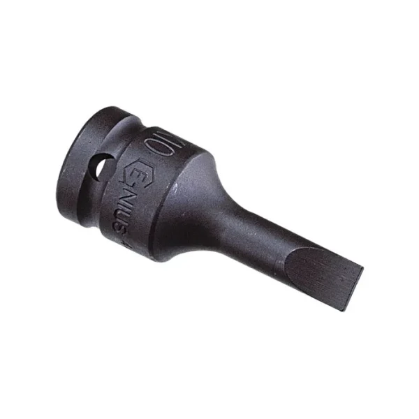 Genius Tools 3/8″ Dr. 10mm Plain Slotted Head Driver 60mmL – 3460P10