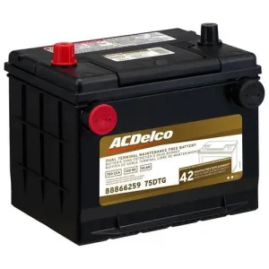 ACDelco Standard Flooded Top Post, Side Post Battery Group Size 75 700 CCA 100 Minute RC – 75DTG - view 2