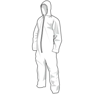SAS Safety Corp. Gen-Nex Large Coverall L – 6993