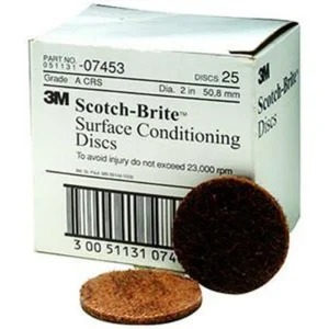 3M A/O Coarse 2″ Scotch-Brite Surface Conditioning Disc (07453)